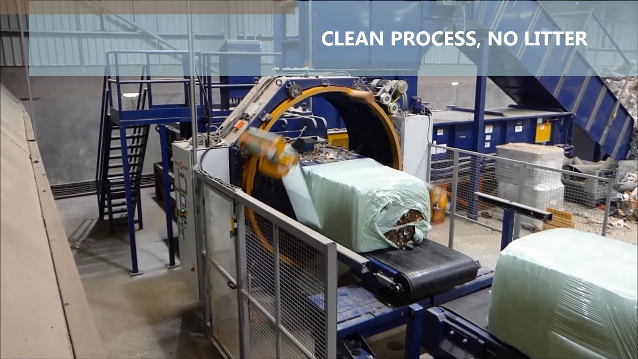 Baling and Wrapping Your RDF Waste